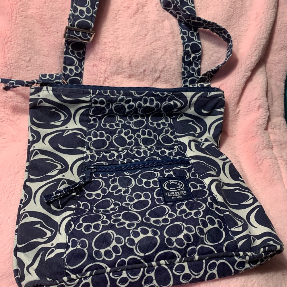Penn State Navy Blue Crossbody Bag